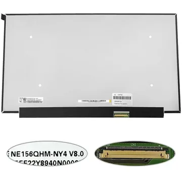 Матриця 15.6 NE156QHM-NY1 2560*1440, 40pin eDP, IPS, 165Hz, 300cd/m2 (без вушок), матова, роз'єм праворуч