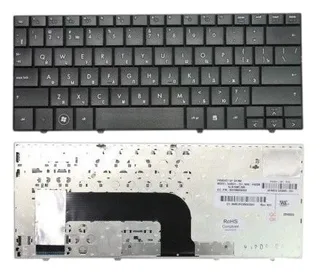 Клавіатура для ноутбука HP Compaq Mini 102, 110c, 110c-1000, мініатюра 4