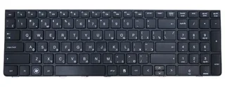 Клавіатура HP ProBook 4535s 4730s 4530s з чорною рамкою, мініатюра 1