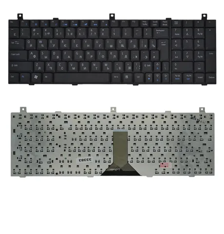 Клавиатура для ноутбука ACER 1800, 1801, 1802, 1804, 9500, 9502, 9503, 9504, rus, black