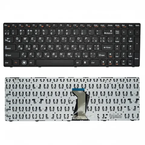 Клавіатура LENOVO IdeaPad G580, G580A, G580G, G580AH, G580AL, G580GH, G580AM, G585 українська розкладка