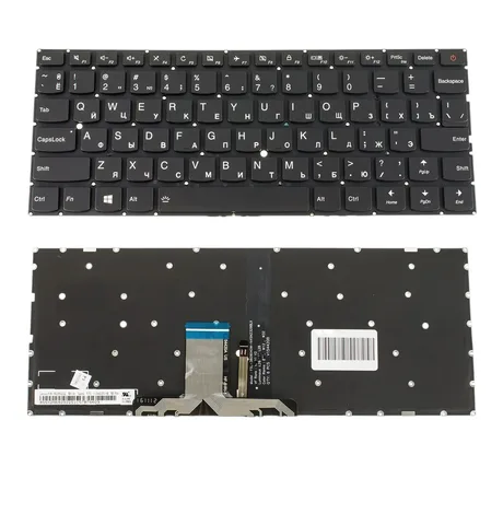 Клавіатура LENOVO IdeaPad 710S-13 (rus, black, підсвітка клавіш)