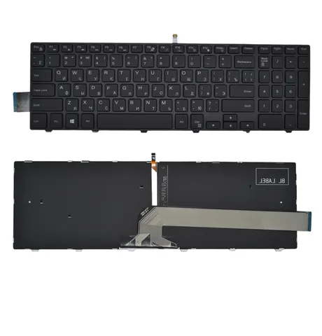 Клавіатура для ноутбука DELL Vostro 15-3000 3559 3565 3568 5568 з підсвічуванням