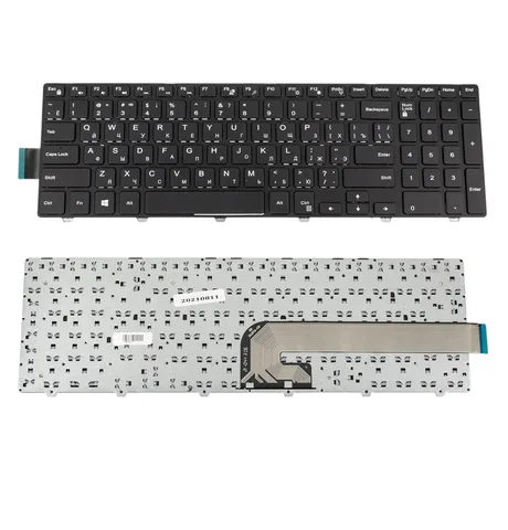 Клавиатура Dell Inspiron P26E, P40F, P39F, 5558, 3551, 3541, 3542, 5559, 5552, 5748, 5545, 3558, 5555, 5551