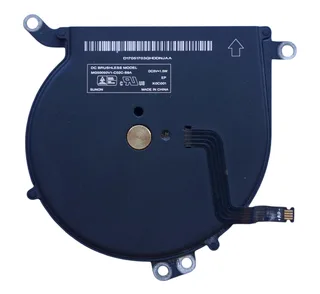 Вентилятор (кулер) APPLE MACBOOK Air 13.3" A1369, A1466 (UDQFZYR70DQU, 922-9643, 923-0442), мініатюра 1