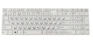 Клавіатура для ноутбука Toshiba Satellite S55, S55T, S55D, мініатюра 1