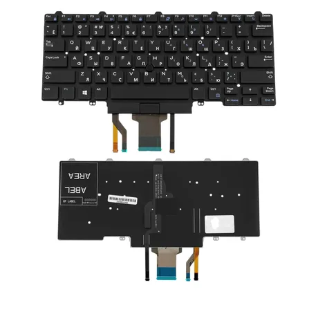 Клавіатура DELL Latitude 3340, 3350, E7450, E7470, E5470, E5450 (підсвітка, з трекпоінтом)