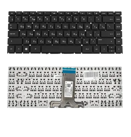 Клавіатура для HP 245 G9, 240 G6, 245 G6, 240 G9, 246 G9, 14-BS, 14-BA, 240 G8, 245 G8, 14-CF, 14-DK