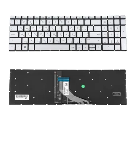 Клавіатура для ноутбука HP 250 G7, 255 G7, 256 G7, з підсвіткою, Українська розкладка