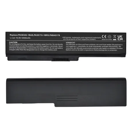 Батарея 5200mAh PA3634U-1BRS Toshiba Satellite L700 L735 L740 L745D L750 L755 M640 M645