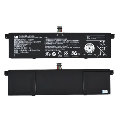 Батарея R13B02W R13B01W Xiaomi Mi Book Air 13.3" 4700mAh 7.6V 39Wh