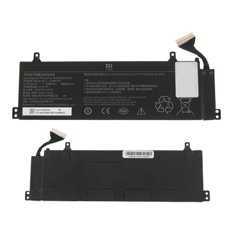 Батарея G16B01W для Xiaomi Redmi G Gaming 16 (15.2V 3620mAh 55.02Wh)