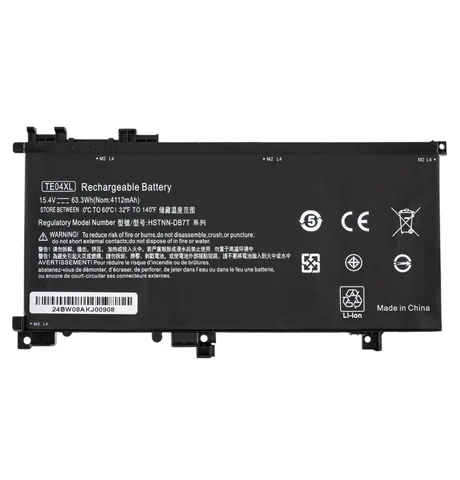 Батарея TE04XL для HP Omen 15-ax, Pavilion 15-bc (HSTNN-DB7T, 905175-2C1) 15,4V 2800mAh