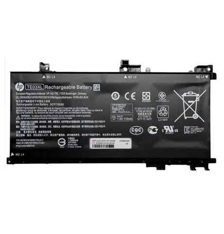 Батарея TE03XL для HP Pavilion 15-BC, Omen 15-AX (5405mAh 11.55V)