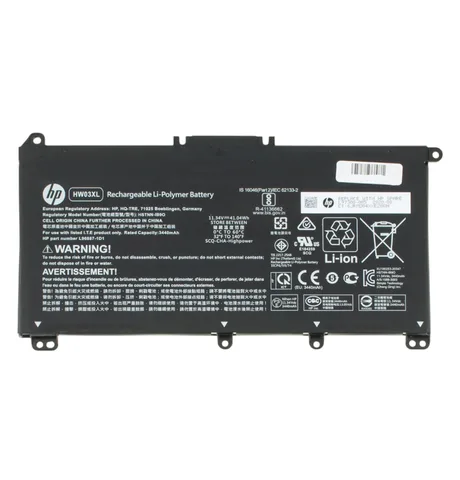 Батарея HW03XL для HP Pavilion 15z-EH, 15-EG, 17-CN, 17-CP (11.4V 3600mAh)