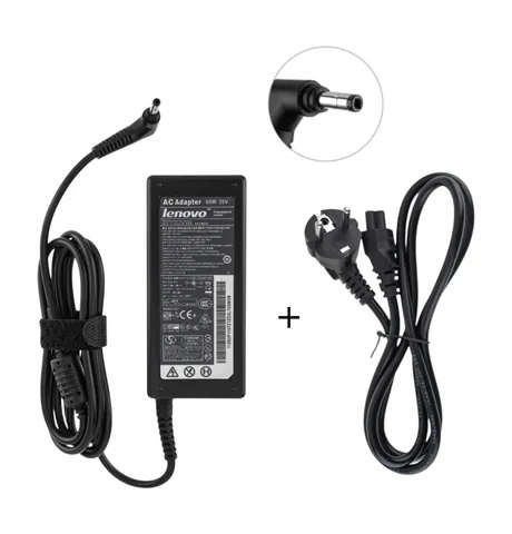 Блок живлення до ноутбука Lenovo 20V 3.25 A 65W (DC 4.0*1.7) + кабель живлення