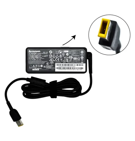 Блок живлення до ноутбука Lenovo 20V 3.25 A 65W (square USB+PIN)