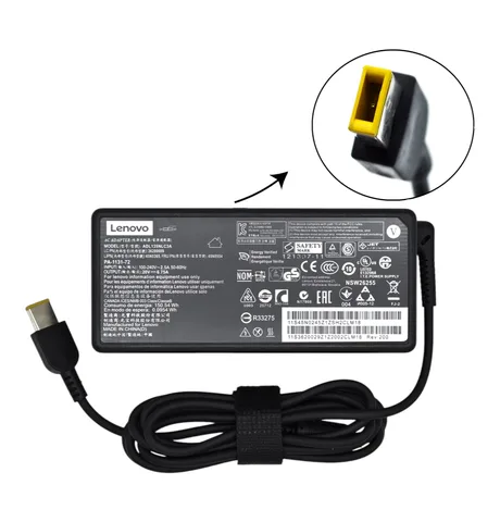 Блок живлення для ноутбука Lenovo 20V 6.75 A 135W (square USB+PIN)
