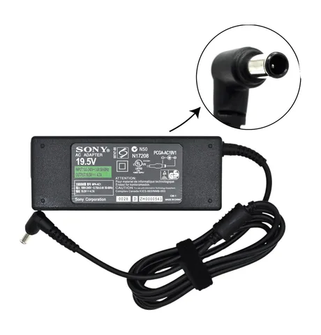 Блок живлення для ноутбука Sony 19.5 V 4.7 A 90 W (DC 6.5*4.4)