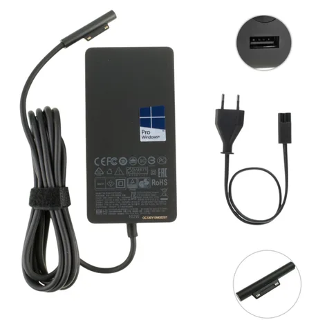 Блок живлення для Microsoft 15V 6.33A 102W (6PIN) + кабель + USB (5V 1A)