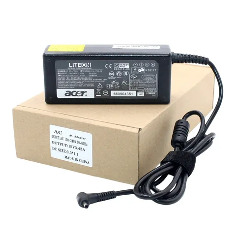 Блок живлення для ноутбука Acer 19V 3.42 A 65W (DC 3.0*1.1)