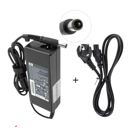 Блок живлення до ноутбука HP 19V 4.74 A 90W (DC 7.4*5.0) + кабель живлення
