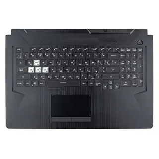 Верхня кришка Asus FA706I FA706QE FX706H TUF706 TUF766, RU (татчпад+wifi+RGB), мініатюра 1