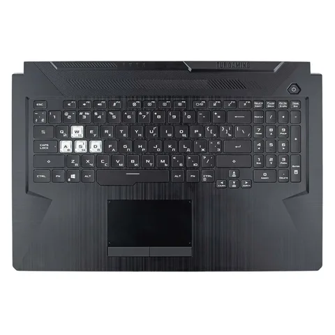 Верхня кришка Asus FA706I FA706QE FX706H TUF706 TUF766, RU (татчпад+wifi+RGB)