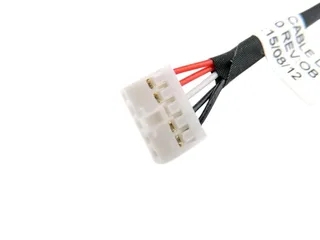 Роз'єм живлення (гніздо зарядки) Lenovo G50 G50-30 G50-45 G50-70 G50-80 square, мініатюра 4