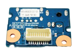 Роз'єм живлення + USB на платі Lenovo G580 G585 LG4858, мініатюра 2