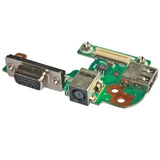 Плата з роз'ємом живлення, USB і VGA Dell Inspiron 15R N5110 PFYC8 48.4IF05.011, мініатюра 1