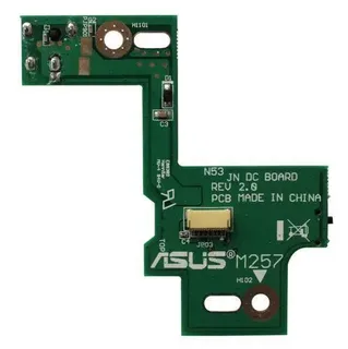 Плата з роз'ємом живлення ASUS N53 N53J N53JQ N53JF, мініатюра 3