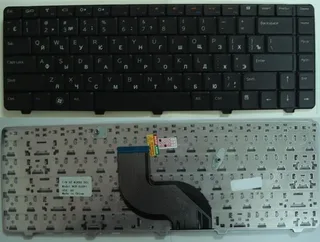 Клавіатура DELL Inspiron 14R 14V N4030 N5030 ориг, мініатюра 1