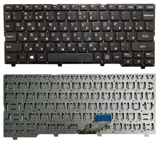 Клавіатура Lenovo 110S-11IBR 80wg00eerk 80wg005mfr 80wg008eck, мініатюра 1