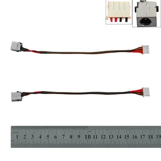 Роз'єм гніздо живлення Acer Aspire E5-532 E5-532G E5-532T E5-532TG E5-522 E5-522G E5-573 E5-574 з кабелем, мініатюра 1