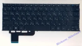 Клавіатура для ноутбука Asus S200 S200E, мініатюра 1