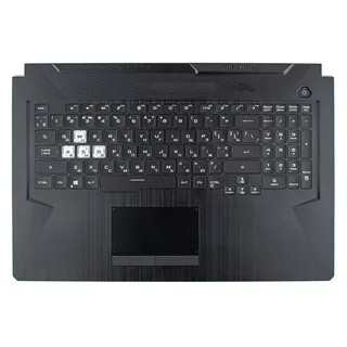 Оригінальна верхня кришка Asus FA706I FA706QE FX706H TUF706 TUF766, RU (татчпад+wifi+RGB), мініатюра 1