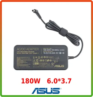 Оригінальний блок живлення ASUS 19.5 V, 9.23 A, 180 W, 6.0*3.7 мм-PIN, black, мініатюра 1
