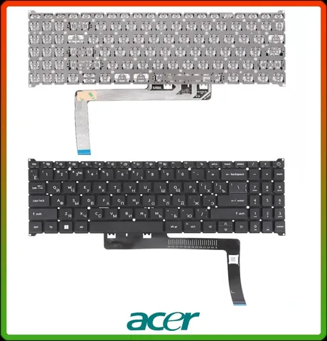 Клавіатура Acer Aspire A315-59, A315-59G, A515-57, A515-57G, A715-51G, A715-76, NK.I151S.0GY, rus, black, без фрейму