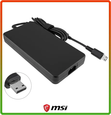 Оригінальний Блок живлення для ноутбука MSI GE66 Raider 20V, 14A, 280W, USB_MSI, Black