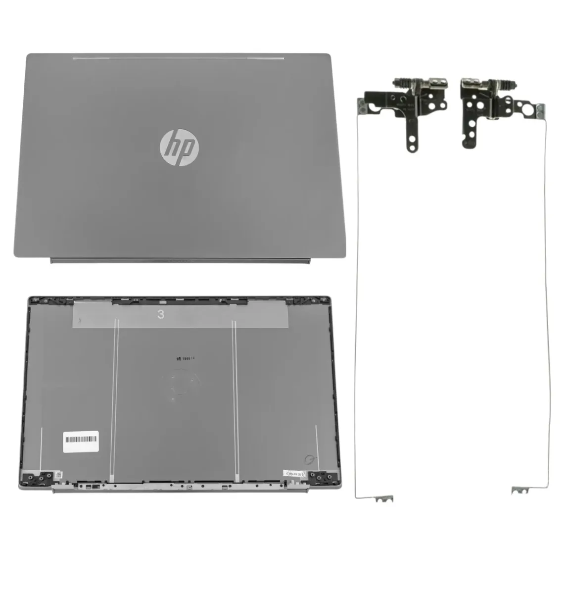 Кришка матриці + петлі для HP 15-CS, 15-CW, TPN-Q208, TPN-Q210 (Gray)