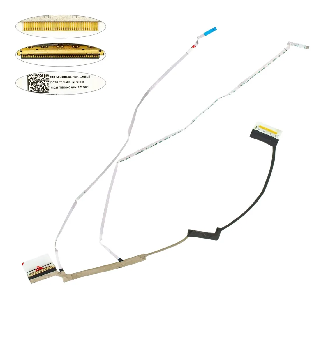 Шлейф матриці для ноутбука HP Pavilion 15-CX, 40pin LED (DC02C00I500)