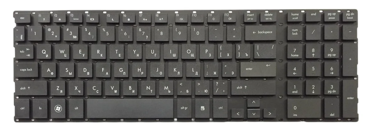 Клавіатура для ноутбука HP ProBook 4510s, 4515s, 4710s, 4750S