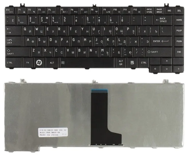 Клавіатура для ноутбука TOSHIBA L630 L630D L645 L645D