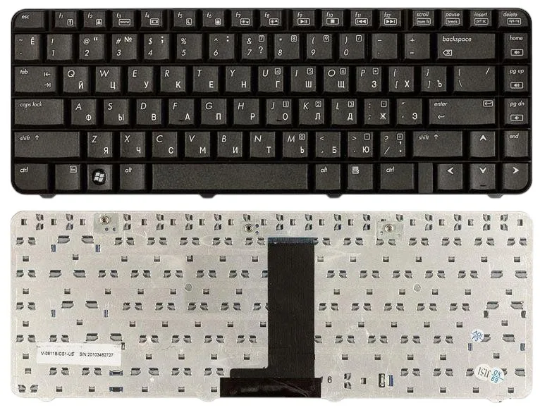Клавіатура для ноутбука HP Compaq Presario CQ50, G50 series