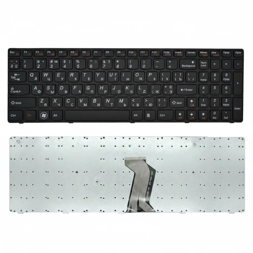 Клавіатура LENOVO B570, B570E, B570A, B570EA, B570EG, B575, B575A, B575E українська розкладка