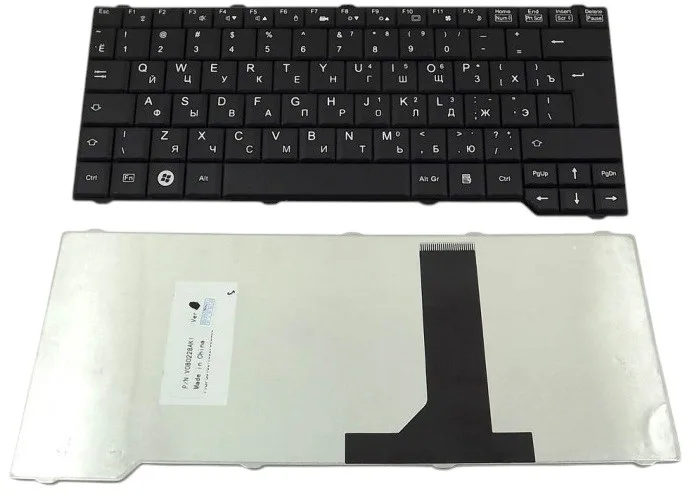 Клавіатура Fujitsu-Siemens Esprimo Mobile D9510 V6505 V6515 V6545 X9510 X9515 X9525 M9410 M9415; Celcius H265