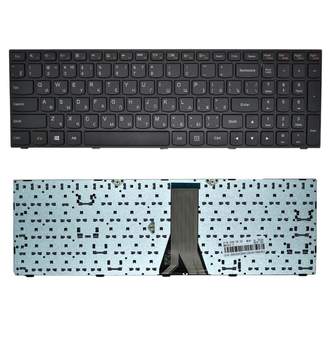 Клавиатура LENOVO Ideapad G50-30 G50-45 G50-70 G50-70M Z50-70 Flex 2-15 G70-70