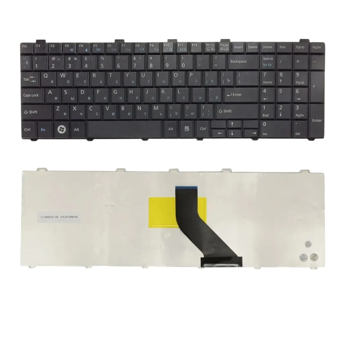 Клавіатура для ноутбука Fujitsu-Siemens LifeBook AH512 AH530 AH531 NH751