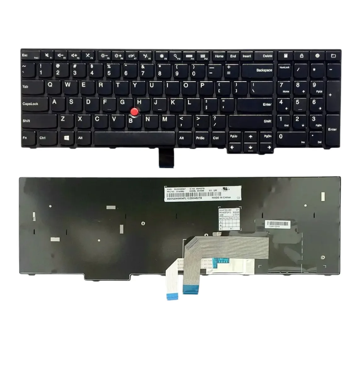 Клавіатура для ноутбука LENOVO ThinkPad E550 E555 ENG